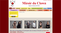 Desktop Screenshot of clown-gestalt.fr
